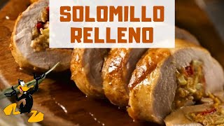 Solomillo de Cerdo Relleno 🥔 ¡AL HORNO CON PATATAS Shorts [upl. by Llewej]