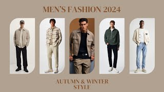 Winter Fashion Essentials for Men in 2024 Stay Warm amp Look Sharp ❄️ [upl. by Enelyam20]