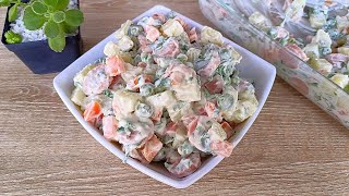 💥 Aquí 👆 está la mejor ensalada de papa ¡Fácil y deliciosa 😍 [upl. by Balf]