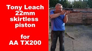 Tony Leach 22mm piston conversion for TX200 [upl. by Wj]