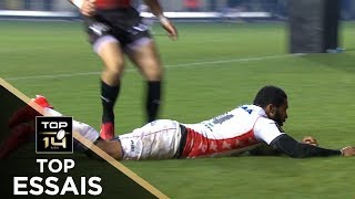 TOP Essais de la J13 – TOP 14 – Saison 20172018 [upl. by Aggie]