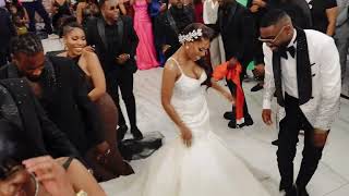 Best CongoleseAngolese Wedding Entrance Dance  Brenda amp Charli  Londja Media [upl. by Umont340]