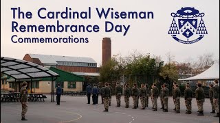 The Cardinal Wiseman Remembrance Day Commemorations 2024 [upl. by Arlee164]