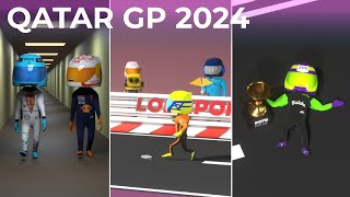 Qatar GP 2024  Comic Scenes on F1 racing [upl. by Kendre]