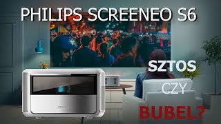 Philips Screeneo S6 Projektor LED 4K Android TV Czy warto [upl. by Hoebart159]