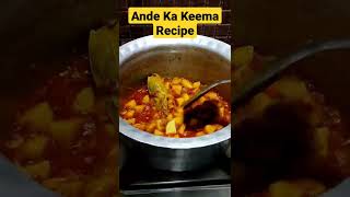 Ande Ka Keema Recipe  Dawat E Khana Shorts [upl. by Ibib733]