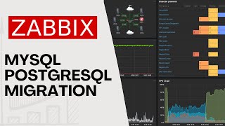 How To Migrate ZABBIX from MySQL to PostgreSQL [upl. by Esirtal63]