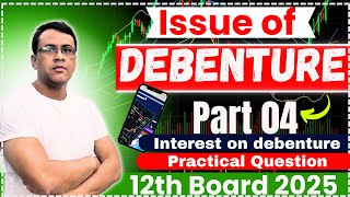 Issued of Debenture  Practical Question Solution  class 12th [upl. by Nyad]