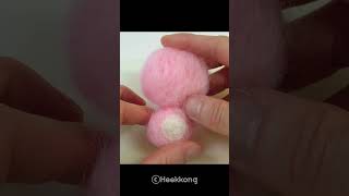 diy DIY Wool felt ♥ I tried wool felt for the first time ♥ Makig Wool felt [upl. by Znarf]