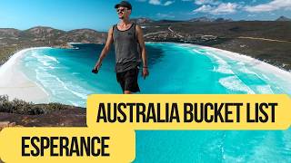 Heres WHY Esperance IS A MUST  Whitest beaches  Insane water [upl. by Rehpotsrhc]