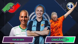 DAMALLSVENSKAN OMG 24 quotTop 20 igenquot [upl. by Siuqcram907]