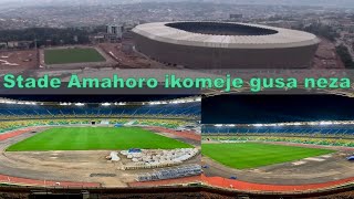 Stade Amahoro inyuma yikibuga hashyizweho umutuku [upl. by Ymrots]