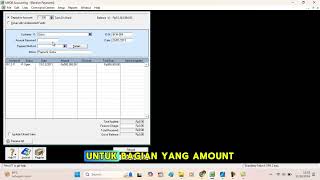 MENGINPUT TRANSAKSI PENERIMAAN PIUTANG DENGAN DENDA PADA MYOB 18 ED [upl. by Divd]