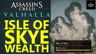 Isle of Skye Wealth AC Valhalla Locations  All 9  Gear amp Ingots [upl. by Anatniuq941]