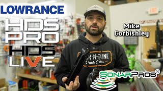 Differences in the Lowrance HDS LIVE and PRO electronics [upl. by Yelats]