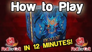 How to Play Descent Legends of the Dark [upl. by Enilorak132]