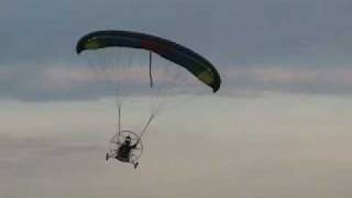 Powered Parachute 103 Skybolt290Chute Flip [upl. by Gaul]