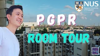 UNIVERSITY DORM Room Tour  Prince Georges Park 2021  NUS [upl. by Anotyal]