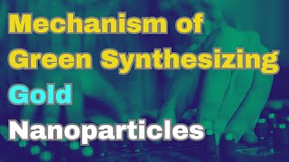 Mechanism of Gold nanoparticles synthesis through green methodGreen Synthesis Microbial Synthesis [upl. by Aikin]