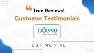 Tax990 Customer Reviews  September 20 2024 [upl. by Albin]