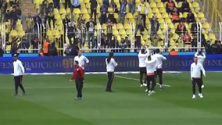 GSli Futbolcular Nuri Alço ile karşılama Tribün Çekim Fenerbahçe 00 Galatasaray 17032018 [upl. by Paolina175]