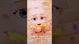 Breakfast Song  Healthy Eating Habits  Nursery Rhymes  Happy Tots shorts [upl. by Viquelia]