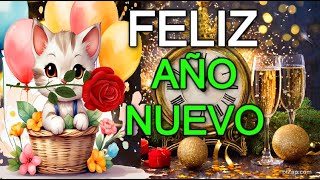 🎆BIENVENIDO Año Nuevo 2024🌹 ABRELO POR FAVOR BONITO mensaje de Feliz año nuevo frases [upl. by Asylem]