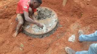 how to construct a bio digester septic tank [upl. by Asirem328]