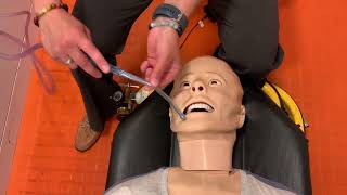 Procedure Oropharyngeal suctioning with electric suction [upl. by Breanne]