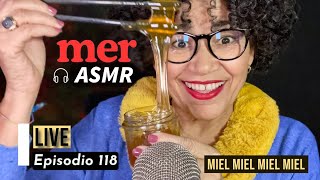 🎧 HONEY 🍯 Miel Miel  Tingles TRIGGERS ASMR for sleeping asmr asmrmer satisfying episodio 118 [upl. by Allicserp568]