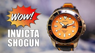 Stunning Bronze INVICTA Seiko Shogun Mod [upl. by Selec]