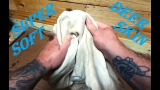 How to soft tan a deer cape example and more [upl. by Lamberto430]