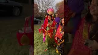 Sandhya Arghya Chhath Puja In USA 2024  छठ पूजा chhathpuja [upl. by Andris]