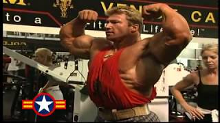 Gunter Schlierkamp Shoulders Workout For 2000 Mr Olympia YouTube 720p [upl. by Amadis]