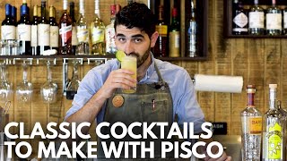 2 Fantastic PISCO COCKTAILS You Can Make [upl. by Norean433]