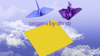 How to Fold an Origami Crane [upl. by Legim]