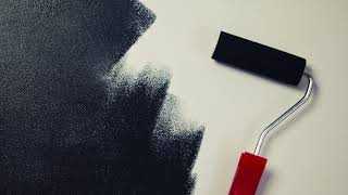 ASMR Rolling Paint Wall Roller 1 Hour 1080p HD Tingle Sounds For Sleep Relax Study NO TALKING [upl. by Jaine30]