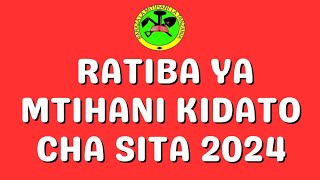 RATIBA YA MTIHANI WA KIDATO CHA SITA 2024 ACSEE TIMETABLE 2024 NECTA [upl. by Naujuj]