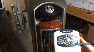 Lasko 2554 42in Tower Fan with Remote Review [upl. by Anairam]