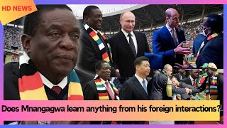 Does Mnangagwa learn anything from his foreign interactions [upl. by Iz331]