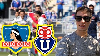 Así vivi el CLASICO de chile colo contre la u SALE MAL vlog 22 [upl. by Boys]