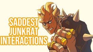 Junkrats Depressing Interactions  Overwatch 2 [upl. by Inaluiak]