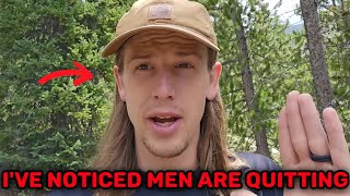 American Men Are Agreeing To Quit Society [upl. by Aretak]