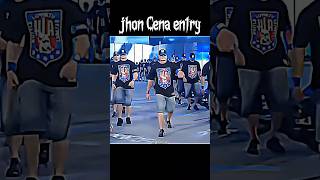 Jhon Cena entry 🚫😱🚫 shorts wwe [upl. by Acinnod573]