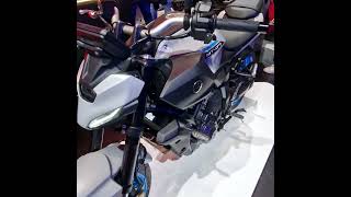 New 2025 MT07 in Icestorm at EICMA motorshow [upl. by Aninad]