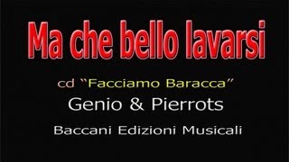 Ma che bello lavarsi  Genio amp Pierrots  Official video [upl. by Gerry]