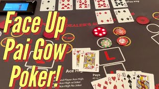 Must Be Beginners Luck 🍀 My Very First Time Playing Pai Gow Poker And I Won [upl. by Anawait]