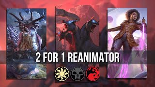 Destroying ranked with crazy reanimator combo  Undefeated standard MTG Arena March of the Machine [upl. by Cutlerr]