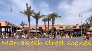 Marrakesh Street scenes Morocco 2023 [upl. by Melinda394]