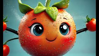 KIDS VIDEOS  TV for Kids Fruits Song [upl. by Cung]